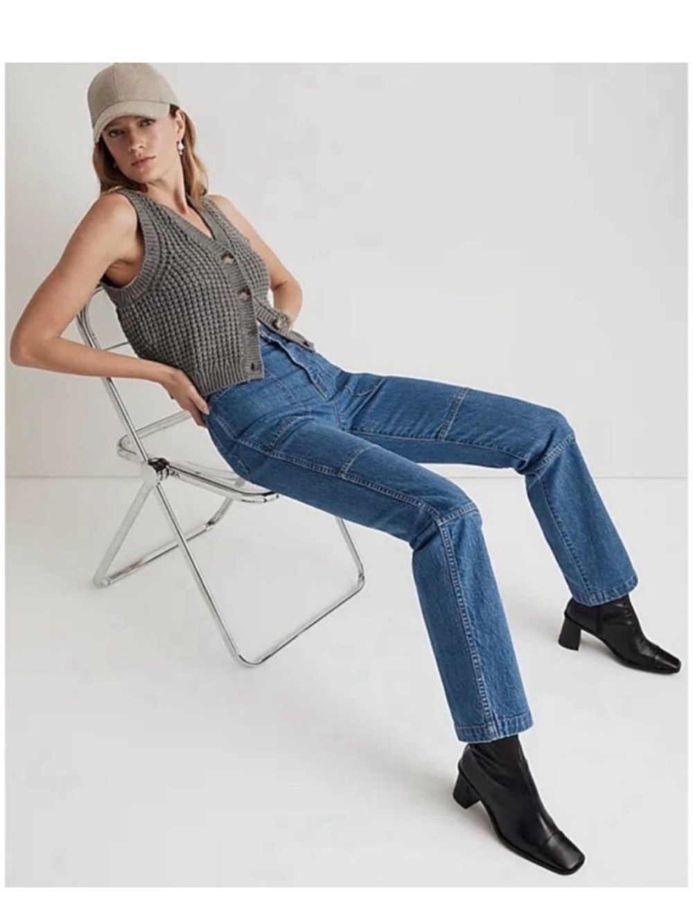 Madewell 90’s Straight fenwood wash